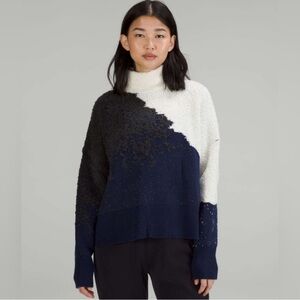 lululemon Ombre Knit Textured Turtleneck